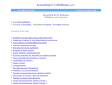 Tablet Screenshot of accountingtermsdictionary.com